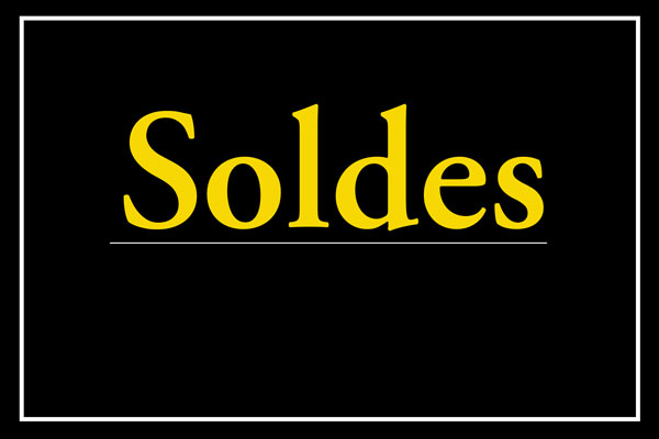 Soldes d’Été 2018 – Modeles d’Exposition